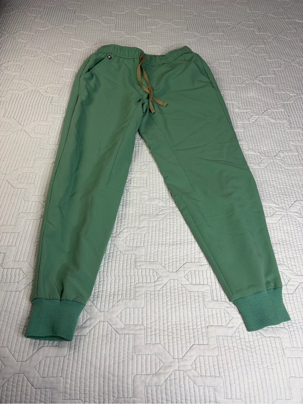 Figs Technical Collection Tansen Jogger Scrub Pants Women's Small Light Green